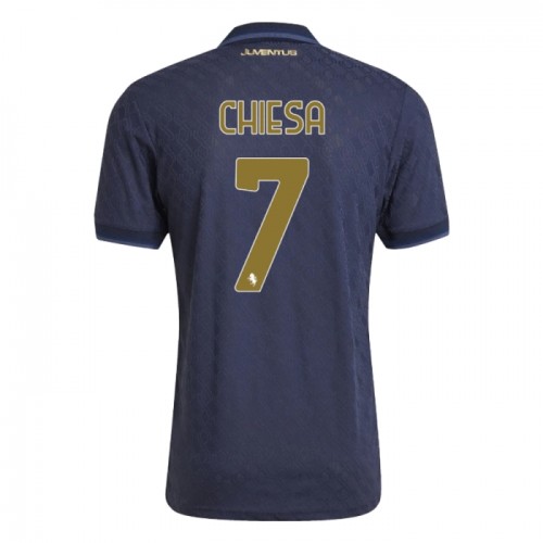 Maillot de Foot Juventus Chiesa 7 Third 2024-25 Maillot de Foot Juventus Chiesa 7 Third 2024-25